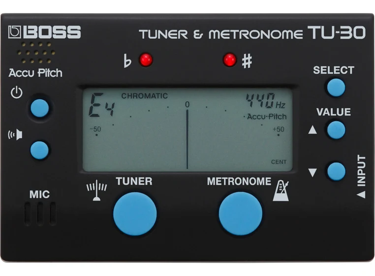 Boss TU-30 Tuner & Metronome 